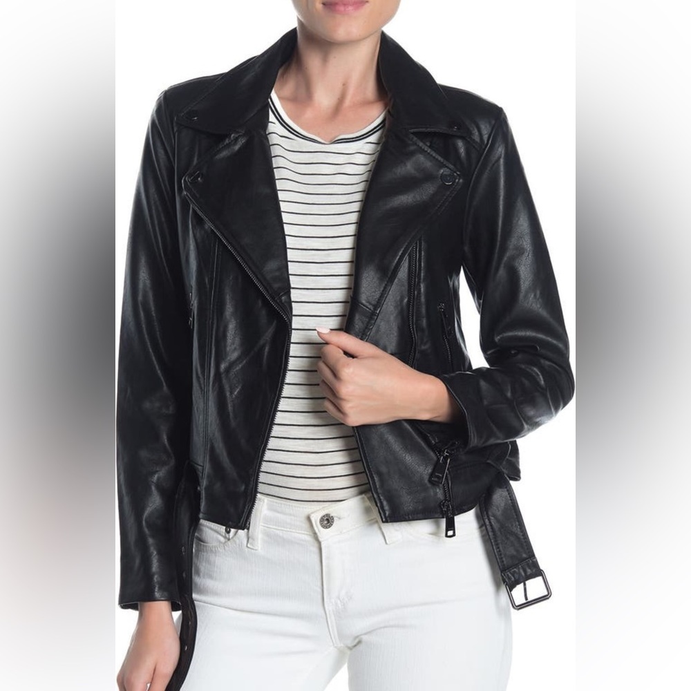 Faux Leather Jacket
